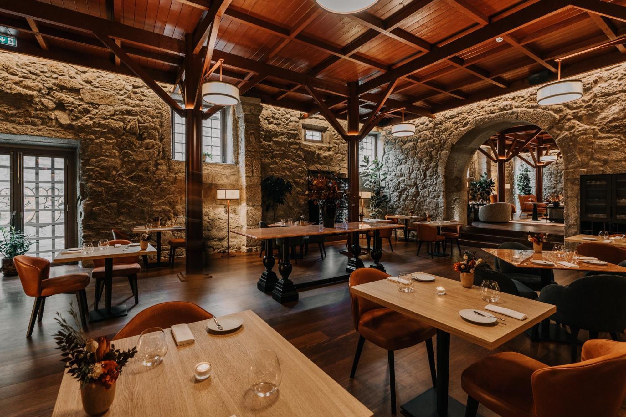 Hotel Timbre Virtudes Porto Exterior foto Restaurant interior