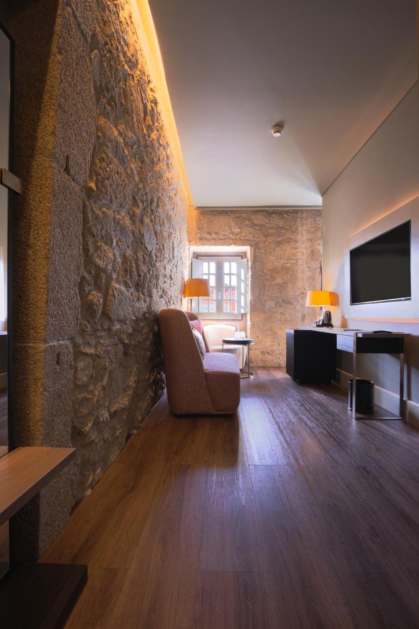 Hotel Timbre Virtudes Porto Exterior foto A room at the hotel